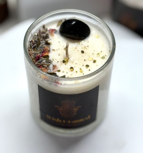 Crystal Healing Candle