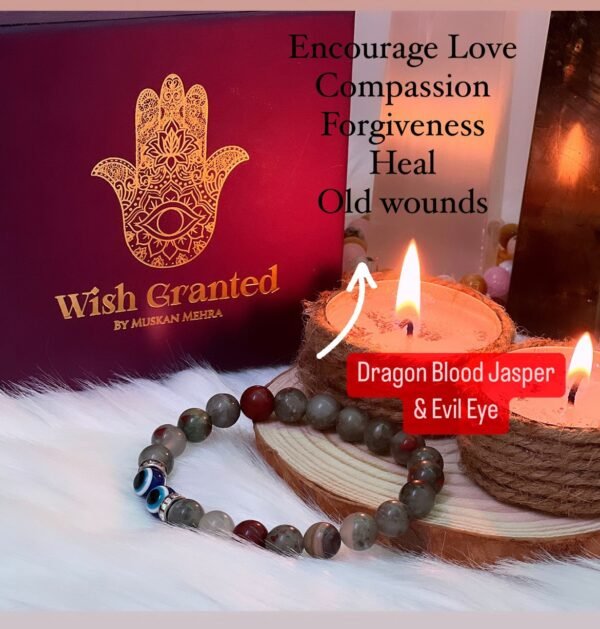 Dragon Blood Jasper bracelet